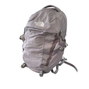 The North Face Recon Backpack Mauve Purple Padded Straps Durable Outdoor Travel